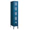 Salsbury Industries 5 Tier Box Vented Locker, 12"Wx66"Hx18"D, 5 Door, Blue, Unassembled 75158BL-U - alternate 1
